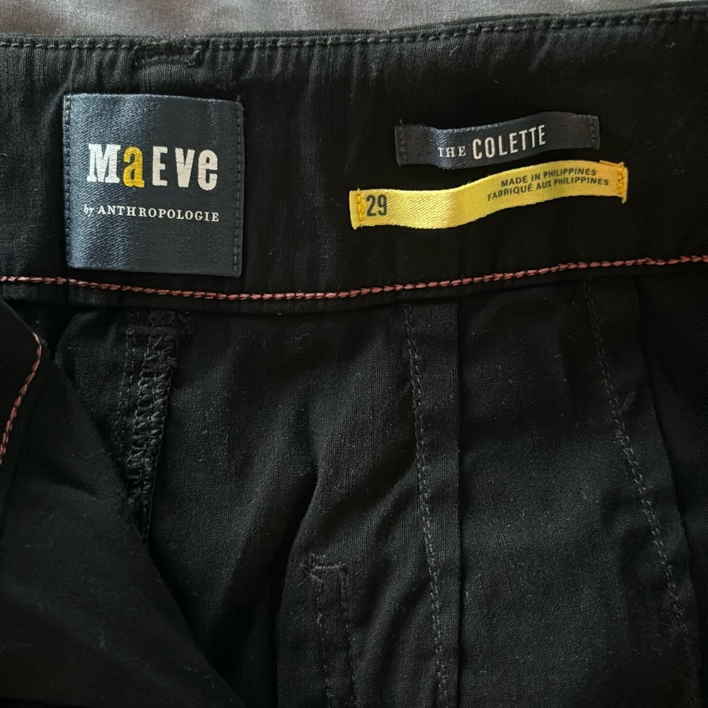 Anthropology Colette Cropped Wide-Leg Pants by Maeve